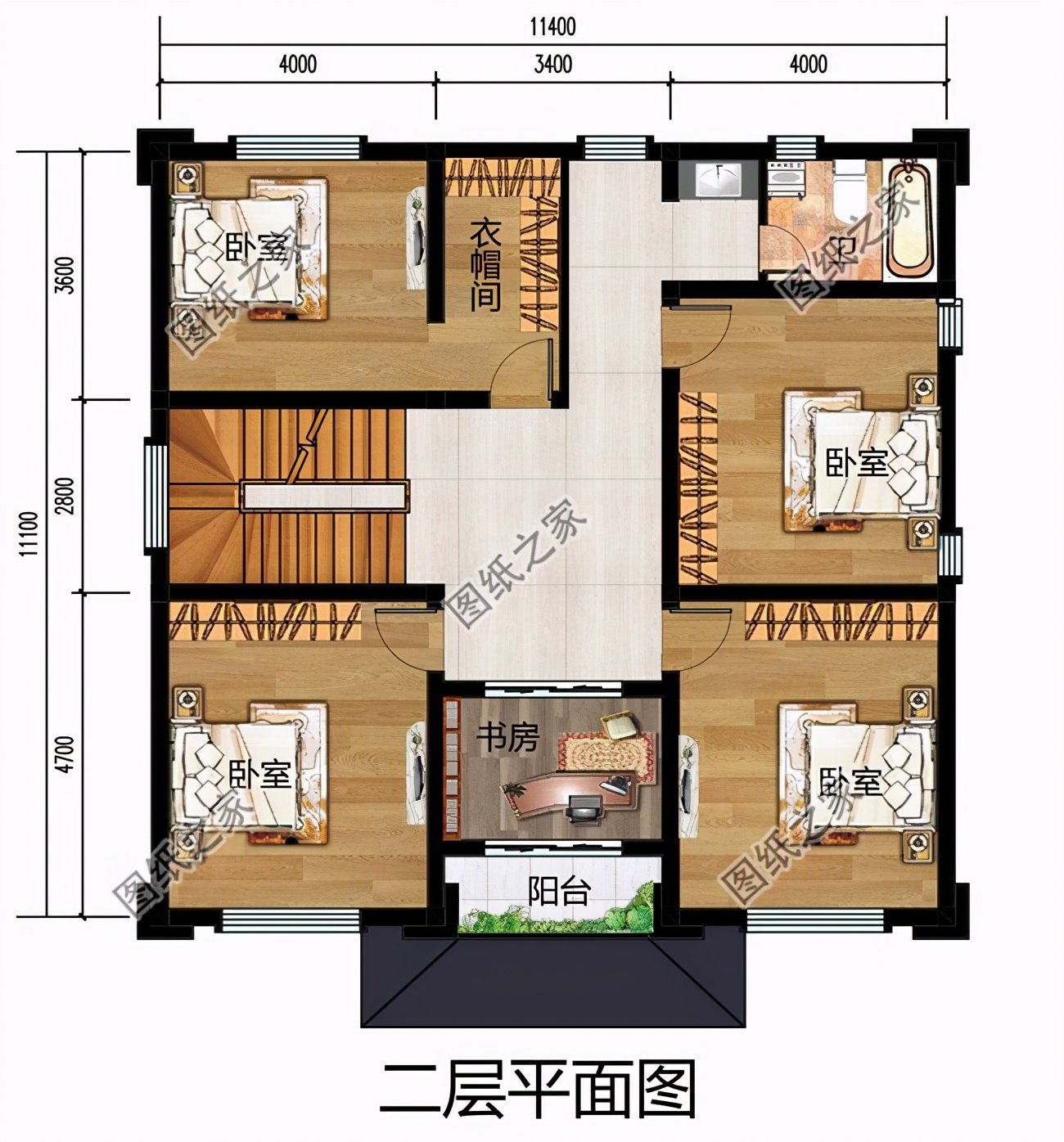 長11米寬11米左右的農(nóng)村自建房設(shè)計圖，非常適合農(nóng)村，看看哪一套更適合你？