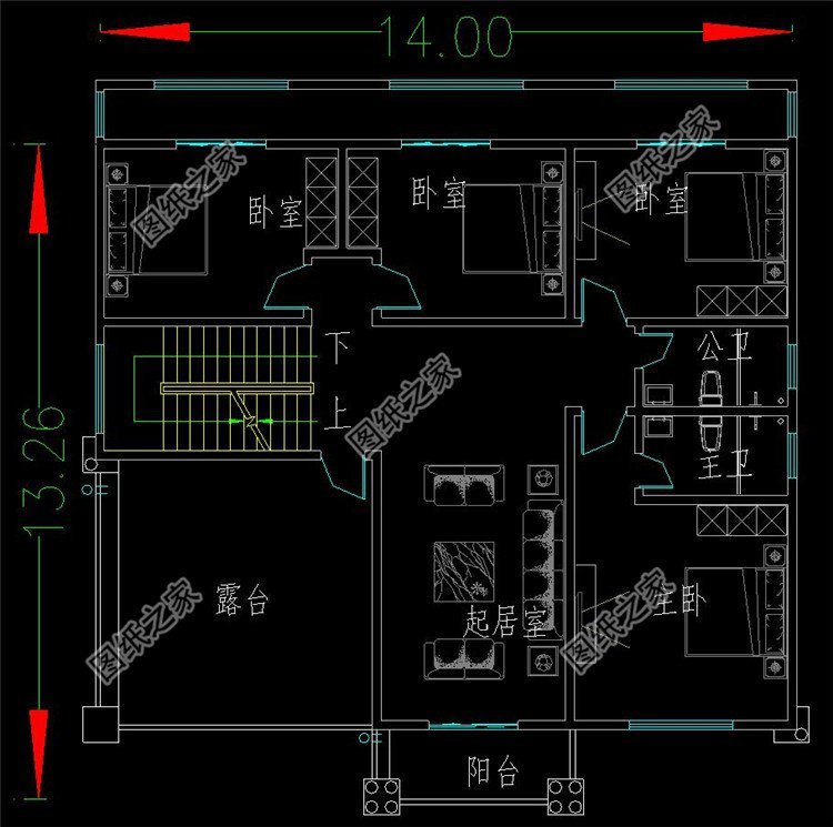 長11米寬11米左右的農(nóng)村自建房設(shè)計圖，非常適合農(nóng)村，看看哪一套更適合你？