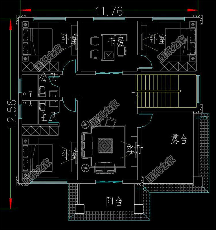 普通樓房效果圖，這才是適合老百姓生活的好戶型，好看還接地氣
