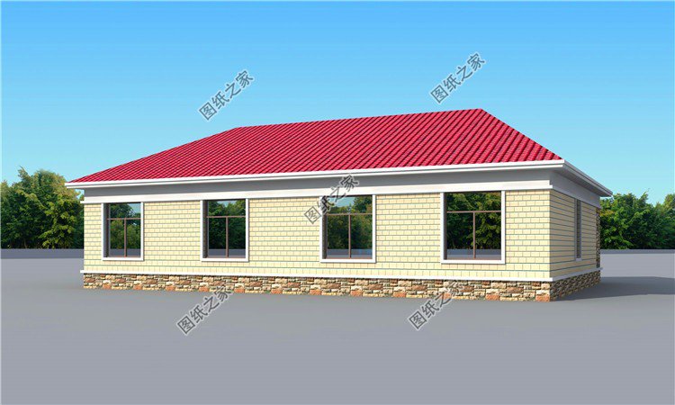 農(nóng)村一層自建房設(shè)計圖，這三套別墅含全套設(shè)計圖，主體十來萬拿下