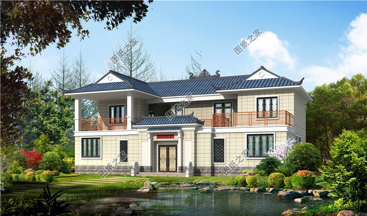 最新三套二層小洋樓設(shè)計圖，高檔的居住場所，建一棟絕對不后悔