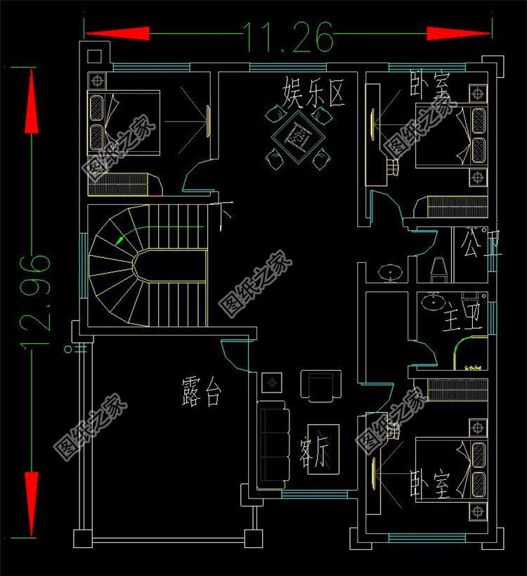 150平米大戶型四層別墅設(shè)計(jì)圖，這配置簡直太棒了，趕快來一棟吧