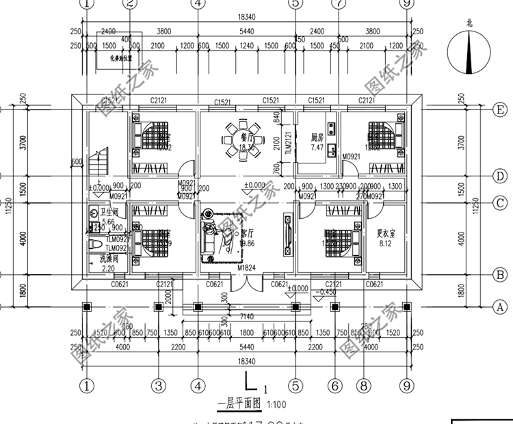 農(nóng)村兩層樓房圖紙，這樣的房子老家來一棟簡直賺大了，喜歡收藏