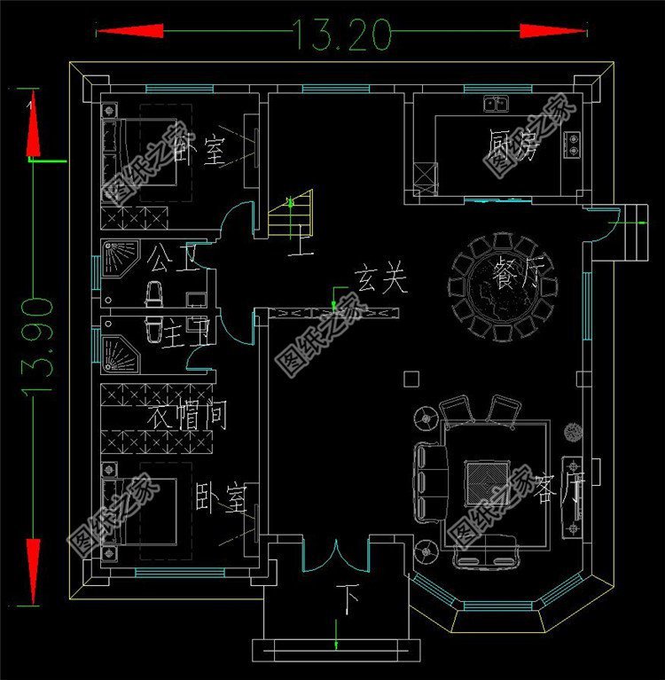 進(jìn)深13米自建房三層設(shè)計(jì)圖，低調(diào)又奢華就屬這三套，處處精致
