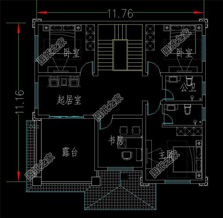 自建房草圖設(shè)計，這樣的款式真是絕了，大氣美觀一看就喜歡