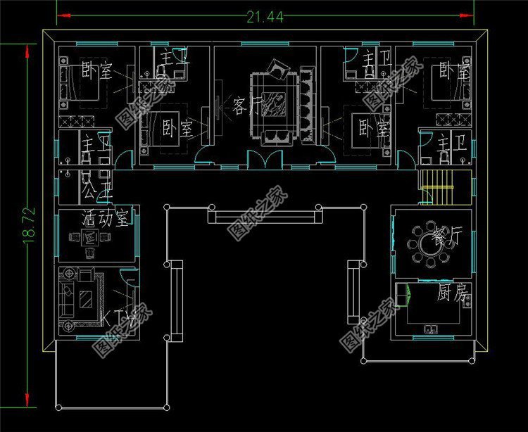 各種新款一層小別墅 ，風(fēng)格迥異，拿走圖紙就可建