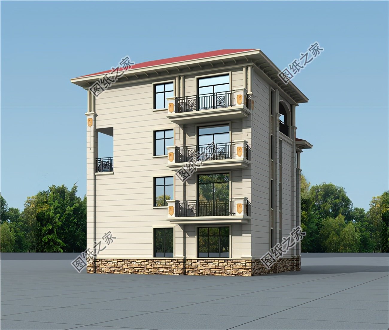 農(nóng)村四層怎么設(shè)計(jì)好看？不只是精致大氣，更多的是愜意和浪漫