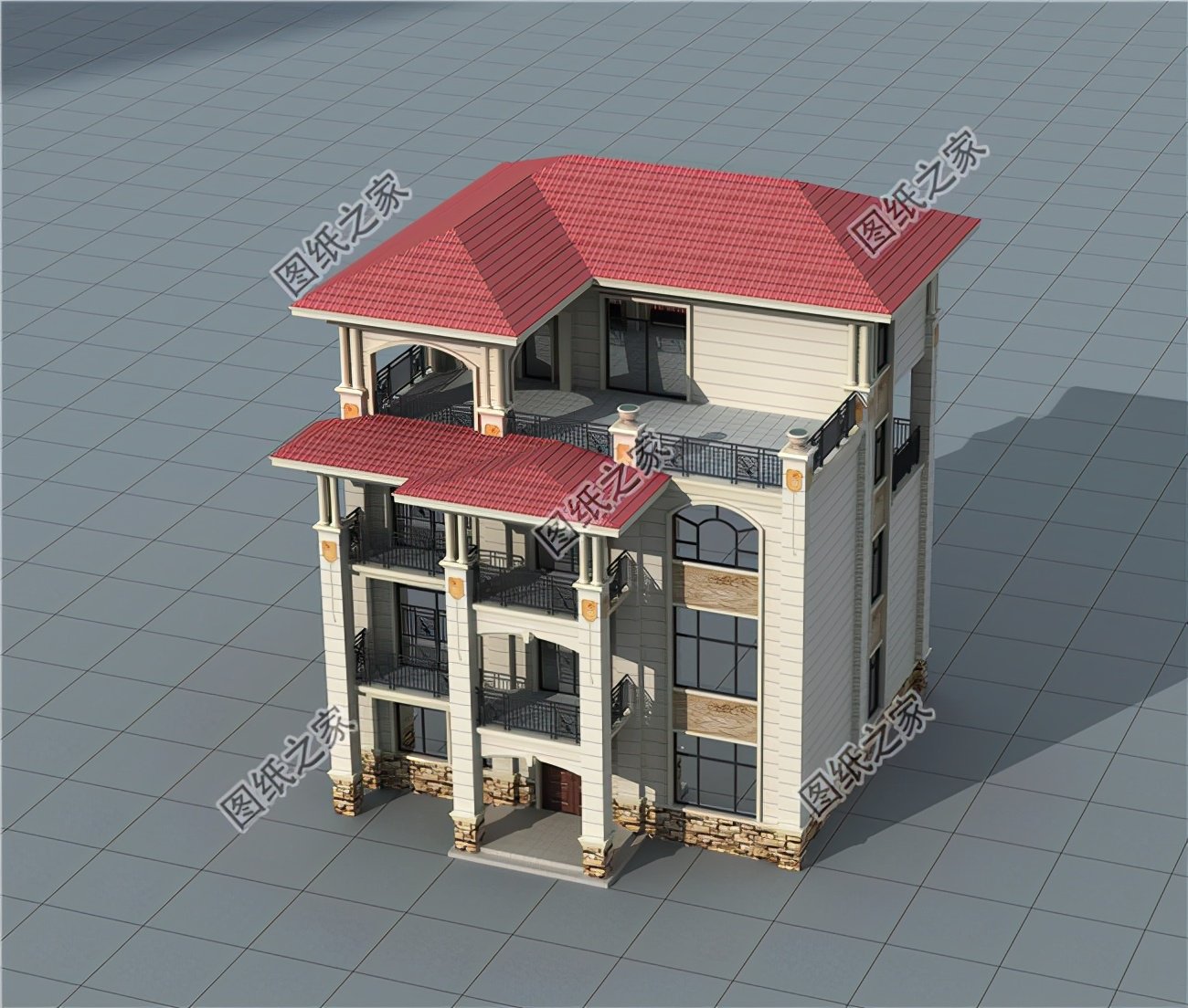 農(nóng)村四層怎么設(shè)計(jì)好看？不只是精致大氣，更多的是愜意和浪漫