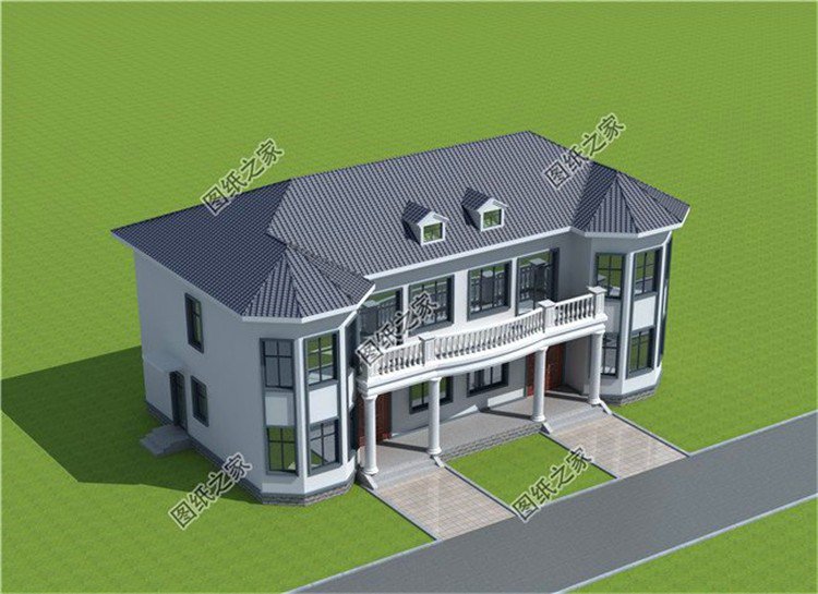 農(nóng)村兄弟雙拼戶型圖，親兄弟這樣建房，省時(shí)省力又省錢