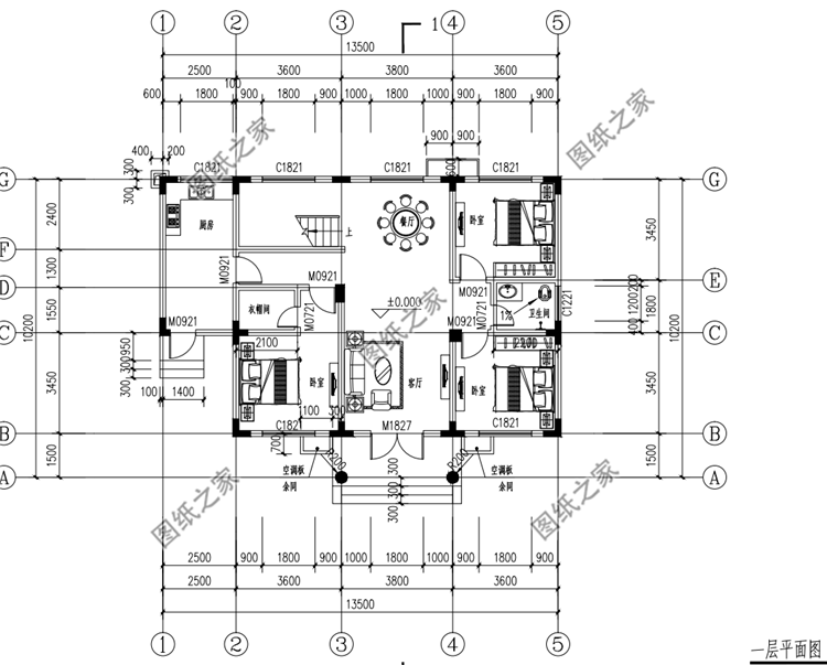 小戶型二層別墅設(shè)計(jì)圖，小戶型也有大幸福，農(nóng)村建房非他莫屬