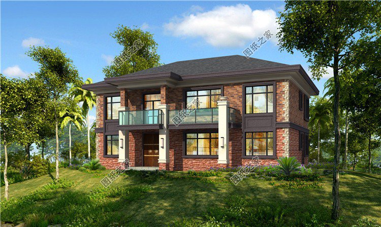 主體造價(jià)25萬(wàn)左右二層別墅設(shè)計(jì)圖，款款亮眼，看完心動(dòng)了