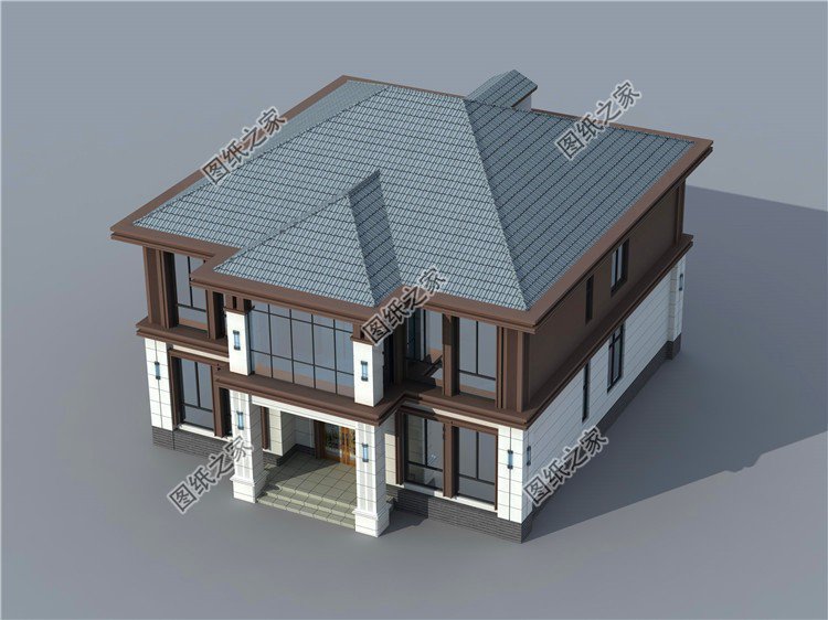 開間13米二層樓房設計圖，快來看看是不是你喜歡的戶型，完成兒時的夢