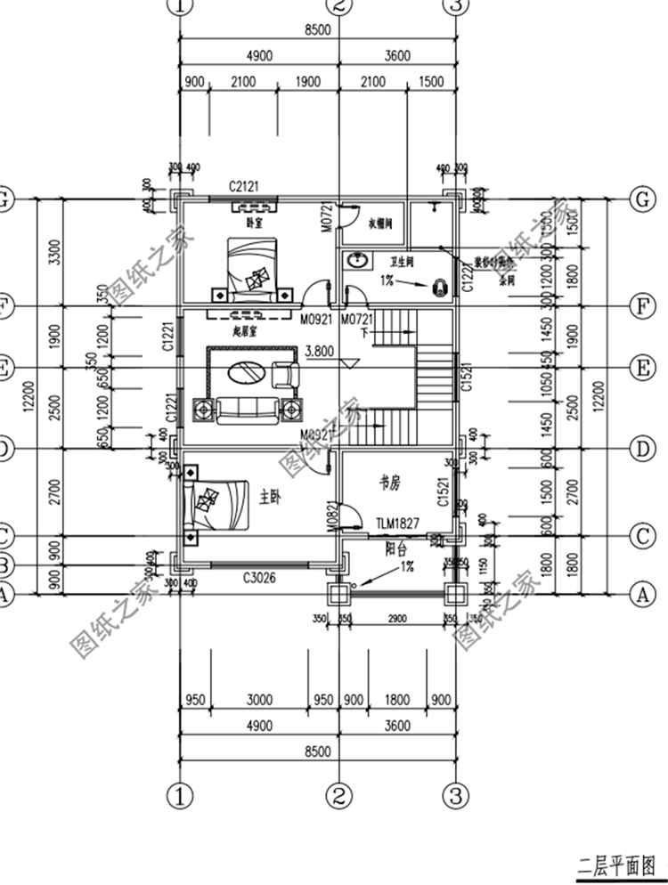 小面寬四層別墅設(shè)計(jì)圖，小戶(hù)型蓋起來(lái)毫不遜色，有顏值有檔次