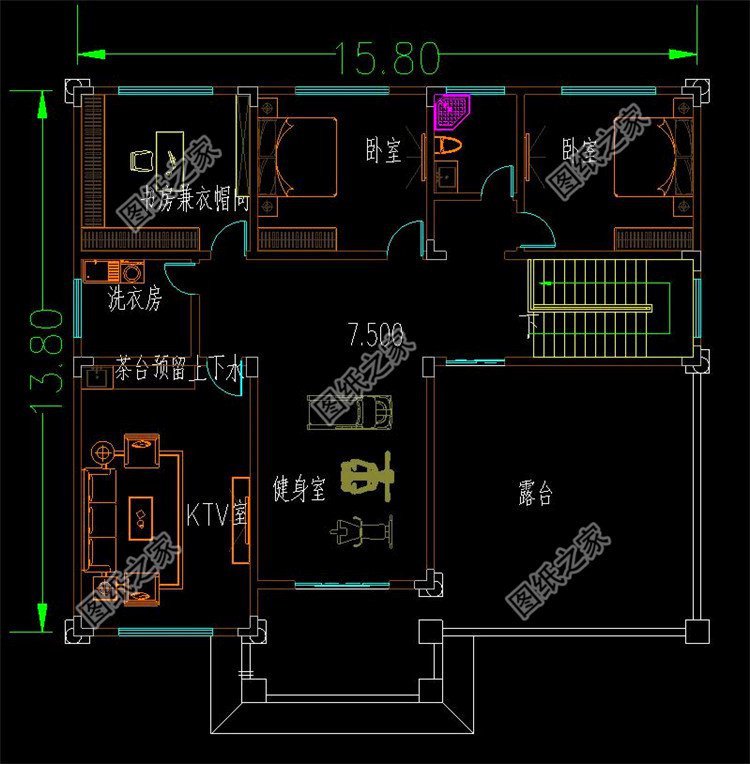 豪華三層自建別墅設(shè)計(jì)圖，不用百萬(wàn)也可建成，城里人看著只能干羨慕
