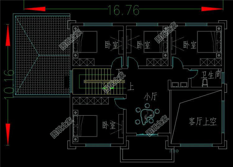 豪華三層自建別墅設(shè)計(jì)圖，不用百萬(wàn)也可建成，城里人看著只能干羨慕