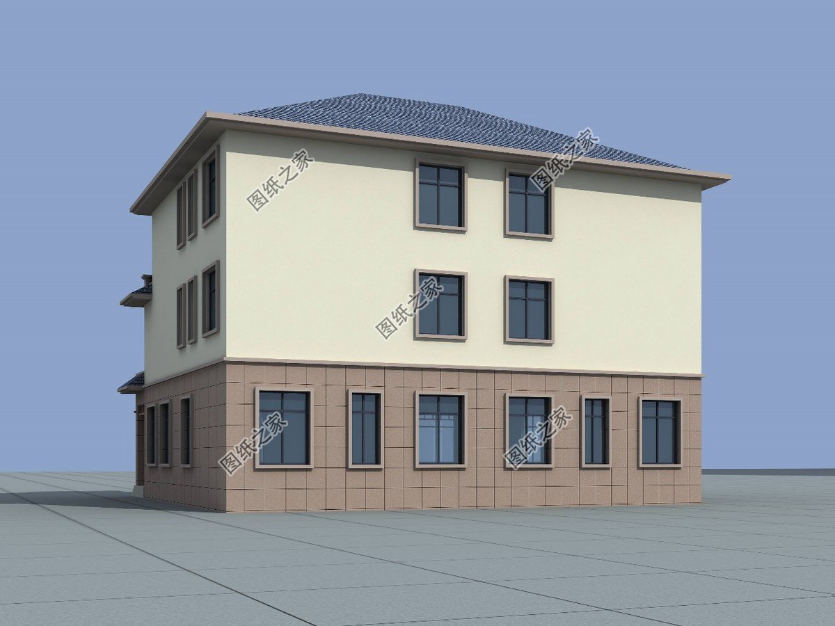 個(gè)戶110平米左右的雙拼別墅圖，你還和兄弟等什么呢？