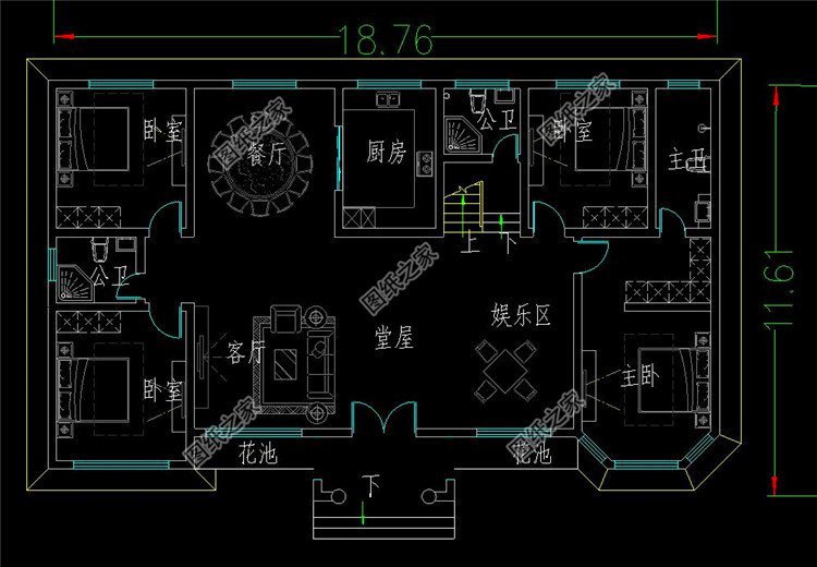 簡(jiǎn)單的農(nóng)村平房設(shè)計(jì)圖，可比肩城市樓房，簡(jiǎn)單、舒適又省錢(qián)