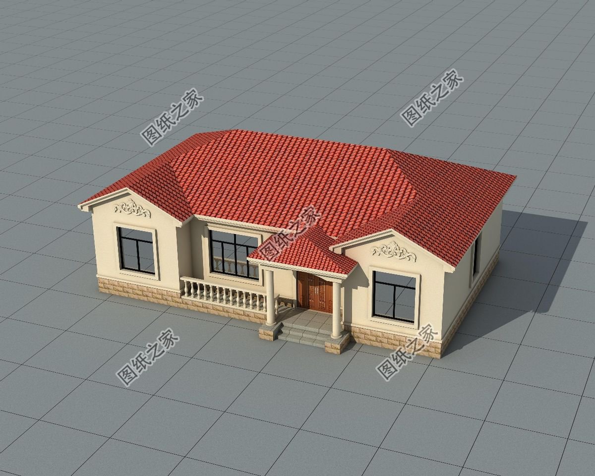 開間15米左右的一層自建房，空間足夠大，值得農(nóng)村一建