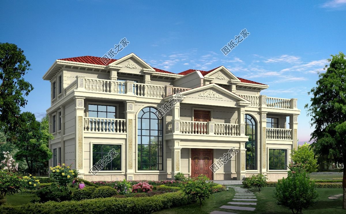 農(nóng)村歐式風(fēng)格的兄弟別墅，一家人住的舒服又自在