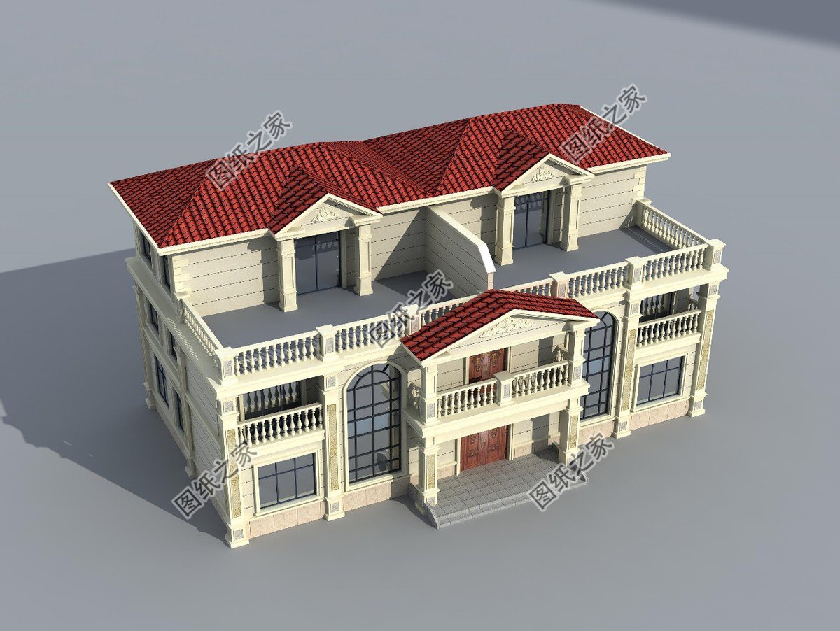 農(nóng)村歐式風(fēng)格的兄弟別墅，一家人住的舒服又自在