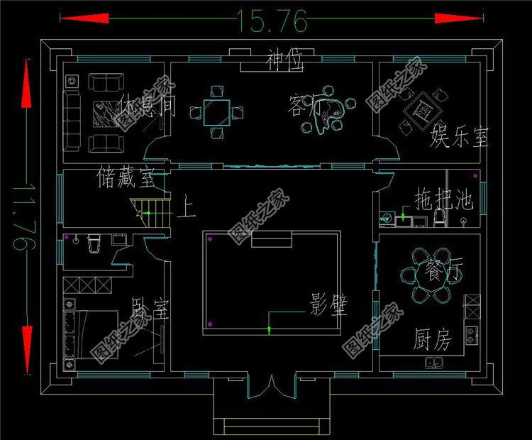 帶小院的農(nóng)村中式自建房，滿足生活需要，老家建房不錯選擇
