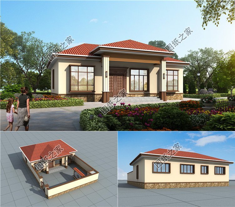 多種農(nóng)村一層自建房，現(xiàn)在不回家建房，你還在等什么