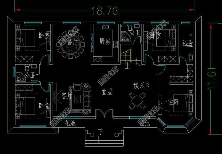 氣派的農(nóng)村一層自建房，回家建舒服又好看