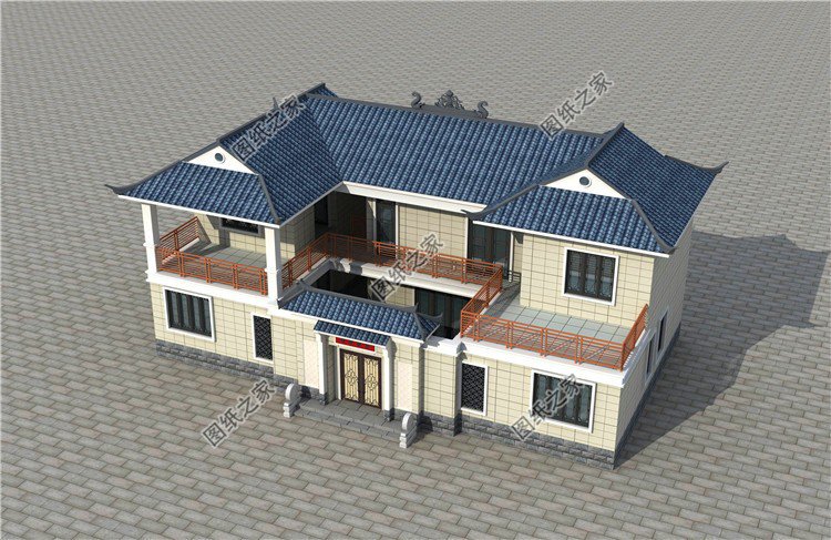 現(xiàn)代風二層別墅設(shè)計圖，建一棟用來結(jié)婚正合適，布局超贊