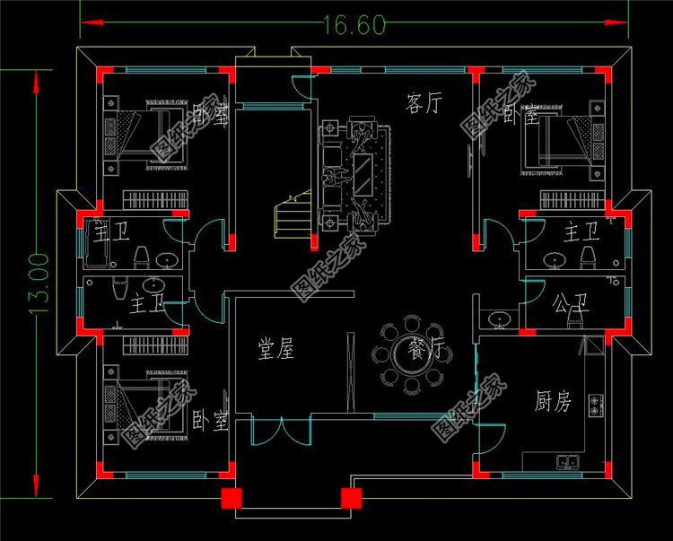 現(xiàn)代風二層別墅設(shè)計圖，建一棟用來結(jié)婚正合適，布局超贊