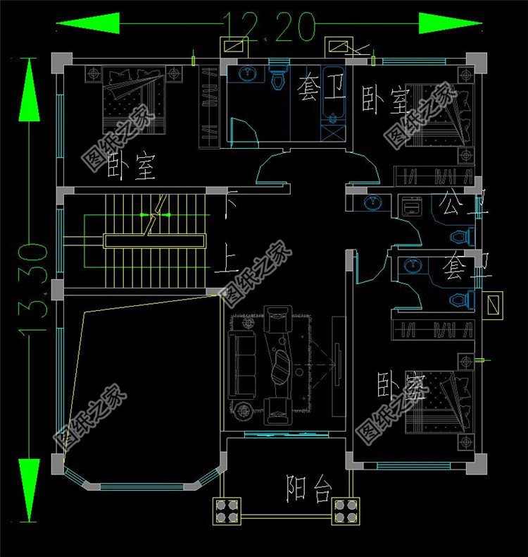 農(nóng)村三層普通樓房設(shè)計(jì)圖，今年建房就選這些吧，話不多說先收藏了