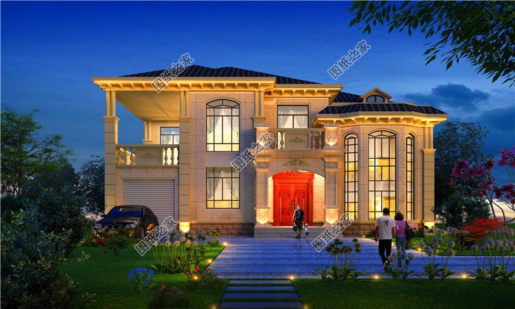 漂亮二層樓房外觀效果圖，這三款高顏值二層戶型總有一款適合你，喜歡收藏