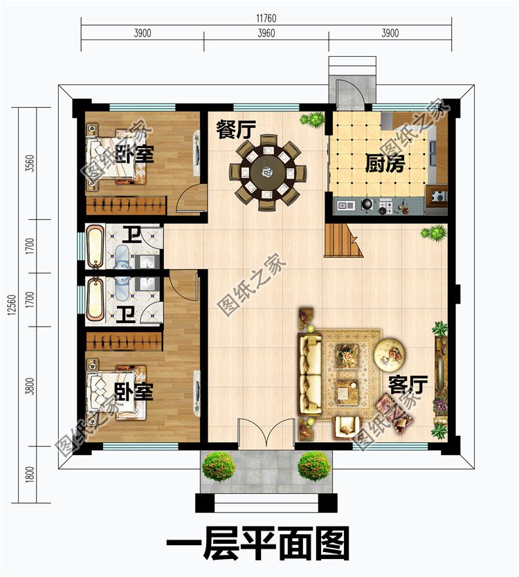 歐式三層別墅設(shè)計