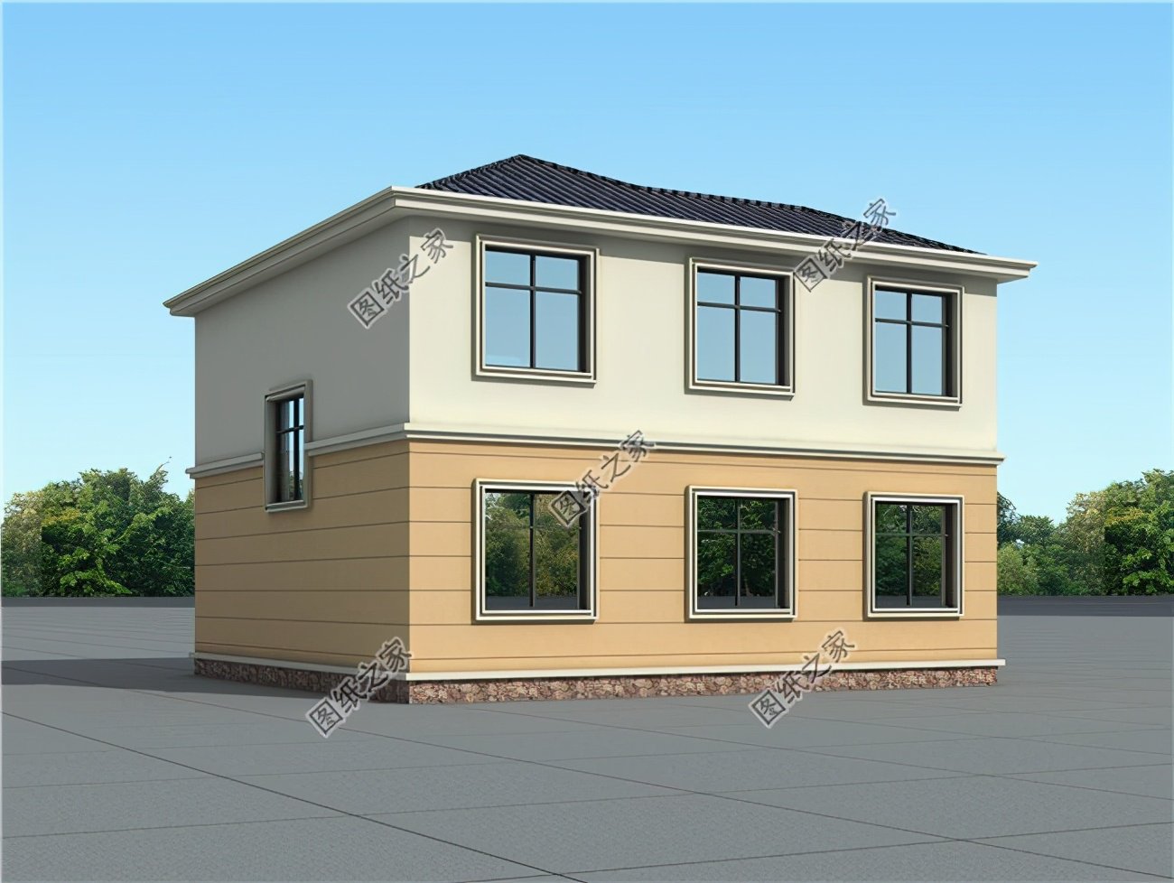 5款農(nóng)村自建房設(shè)計(jì)，多種風(fēng)格效果，總有一款你中意