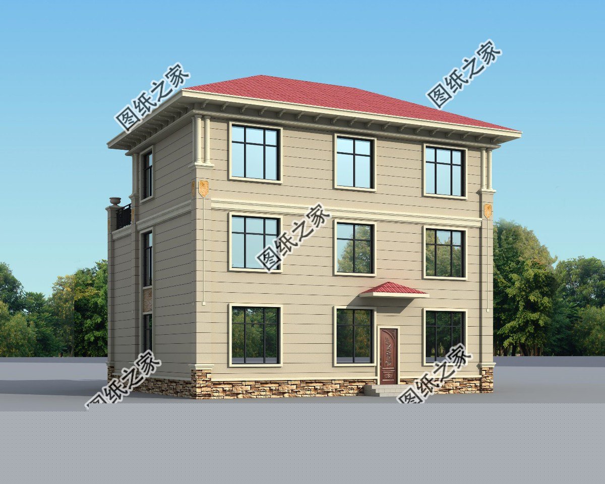 農(nóng)村100平左右的自建房圖，款款都讓你怦然心動(dòng)