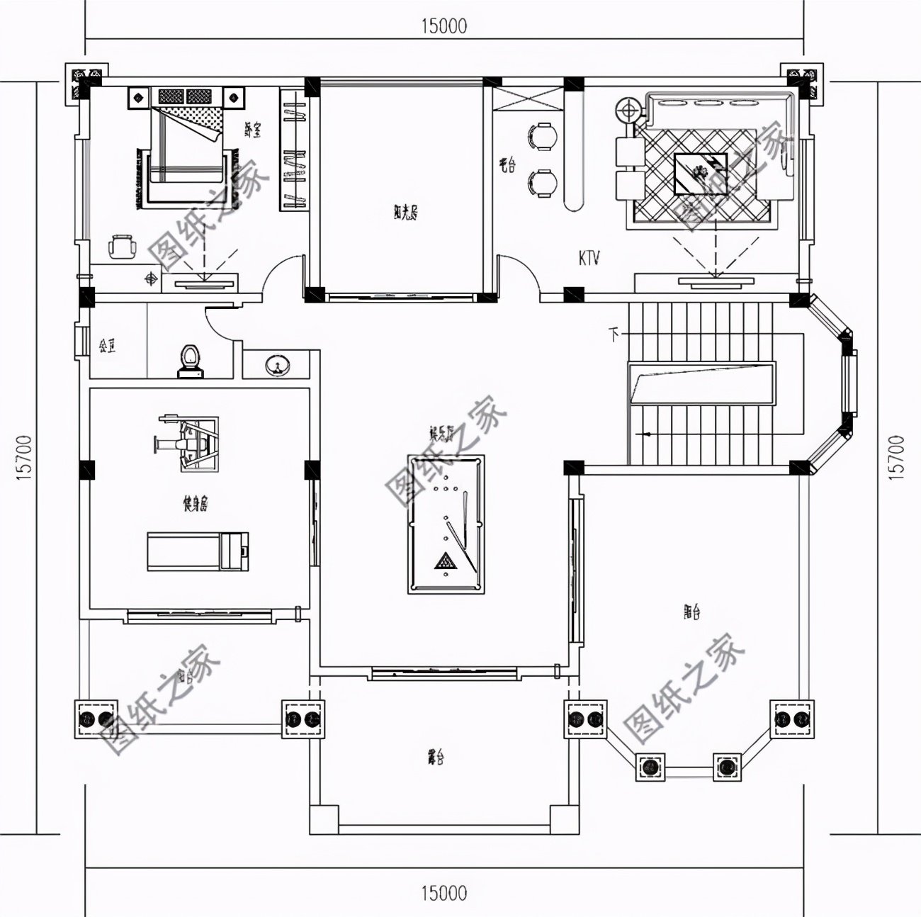 農(nóng)村四層自建房設(shè)計(jì)，寬敞大氣一墅獨(dú)享