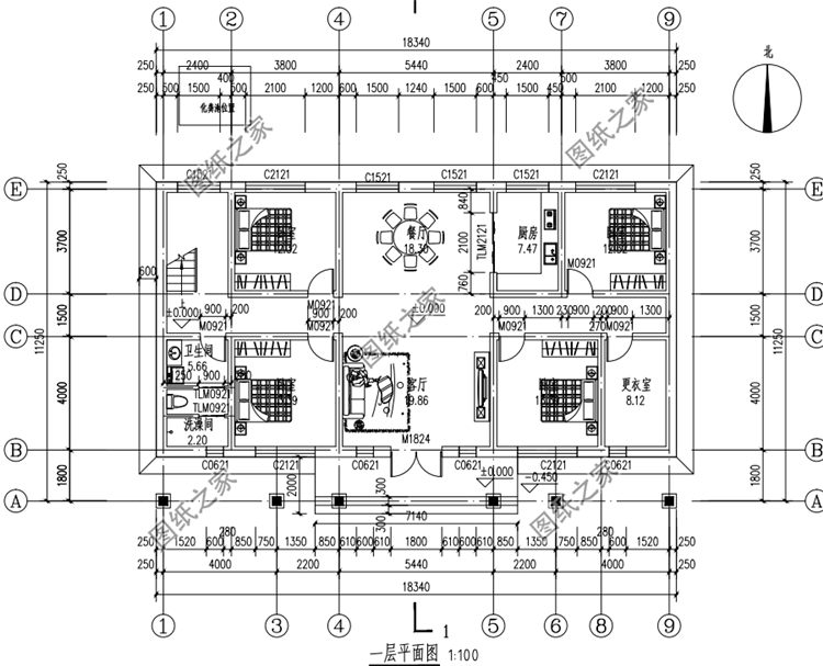 現(xiàn)代別墅外觀效果圖，前兩套80后最?lèi)?ài)，但大多數(shù)人還是選擇建第三套