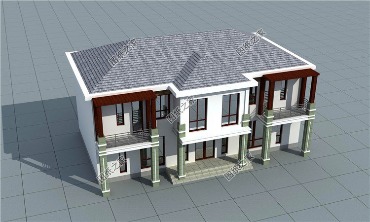 現(xiàn)代別墅外觀效果圖，前兩套80后最?lèi)?ài)，但大多數(shù)人還是選擇建第三套