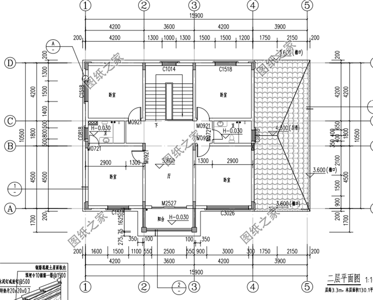 農(nóng)村二層簡單別墅圖片，趁著別人還沒建趕緊收了給自家安排上