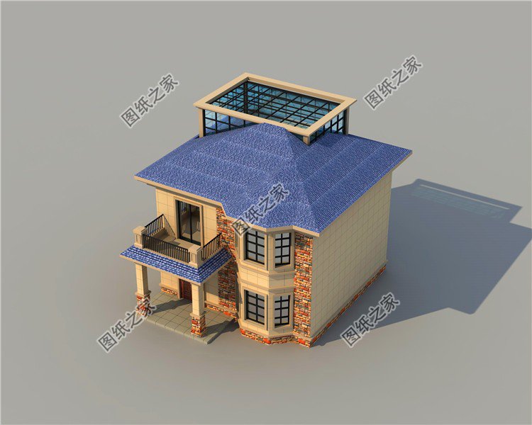 9米開間自建房設(shè)計圖，外觀美觀大方，造價絕對經(jīng)濟實惠