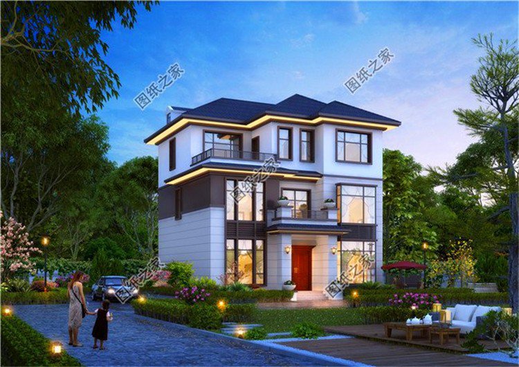 占地110平米房子設(shè)計圖，回村建房的好選擇，錯過可有的后悔了