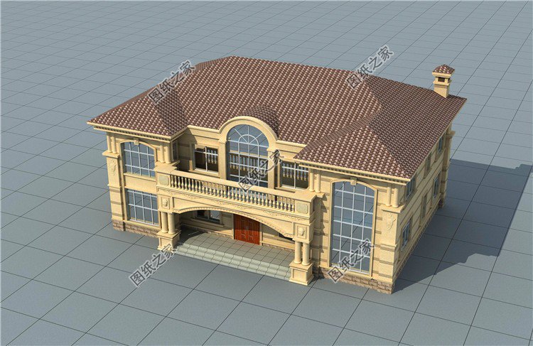 農(nóng)村小別墅設(shè)計(jì)圖，實(shí)用的小戶(hù)型設(shè)計(jì)，對(duì)稱(chēng)設(shè)計(jì)簡(jiǎn)直太美了