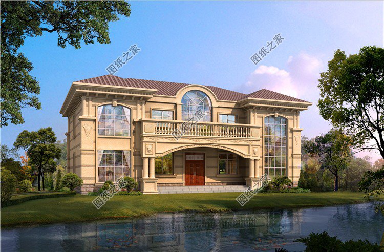 農(nóng)村小別墅設(shè)計(jì)圖，實(shí)用的小戶(hù)型設(shè)計(jì)，對(duì)稱(chēng)設(shè)計(jì)簡(jiǎn)直太美了