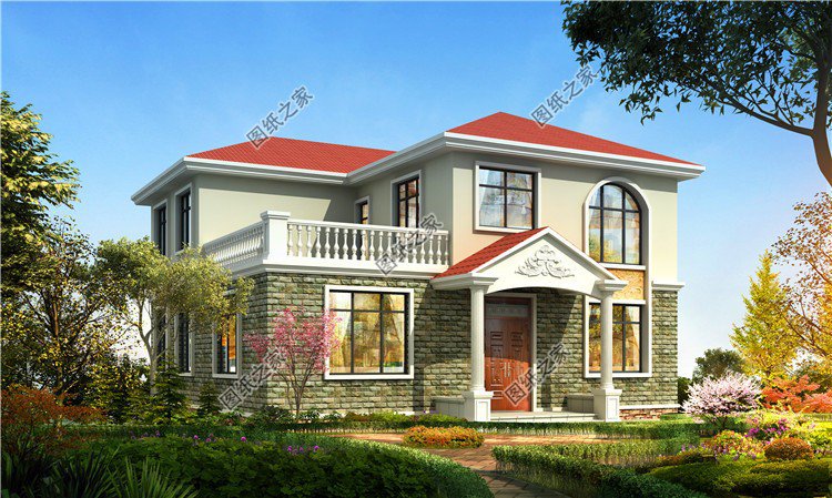 農(nóng)村普通自建房戶型圖，這三款同樣大氣，最后一款我真的愛了