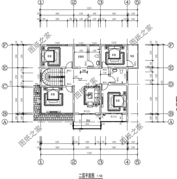 最新農(nóng)村住房設(shè)計(jì)圖，戶型不錯(cuò)，收了圖紙趕快回老家建去吧