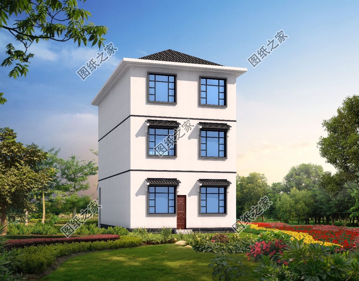 寬7米的農(nóng)村別墅，這三款我都看花眼了