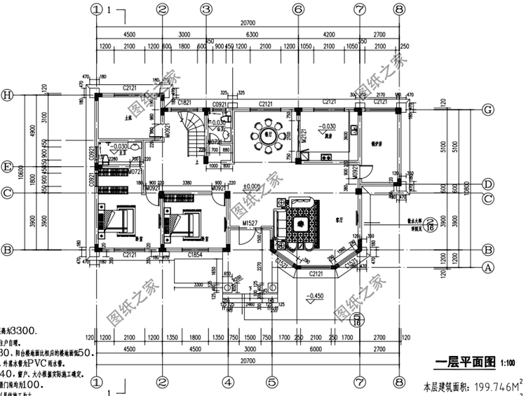 一般農(nóng)村二層房效果圖，建出來美過效果圖，裝修溫馨時(shí)尚顯大氣