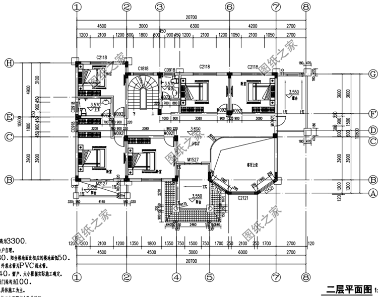 一般農(nóng)村二層房效果圖，建出來美過效果圖，裝修溫馨時(shí)尚顯大氣