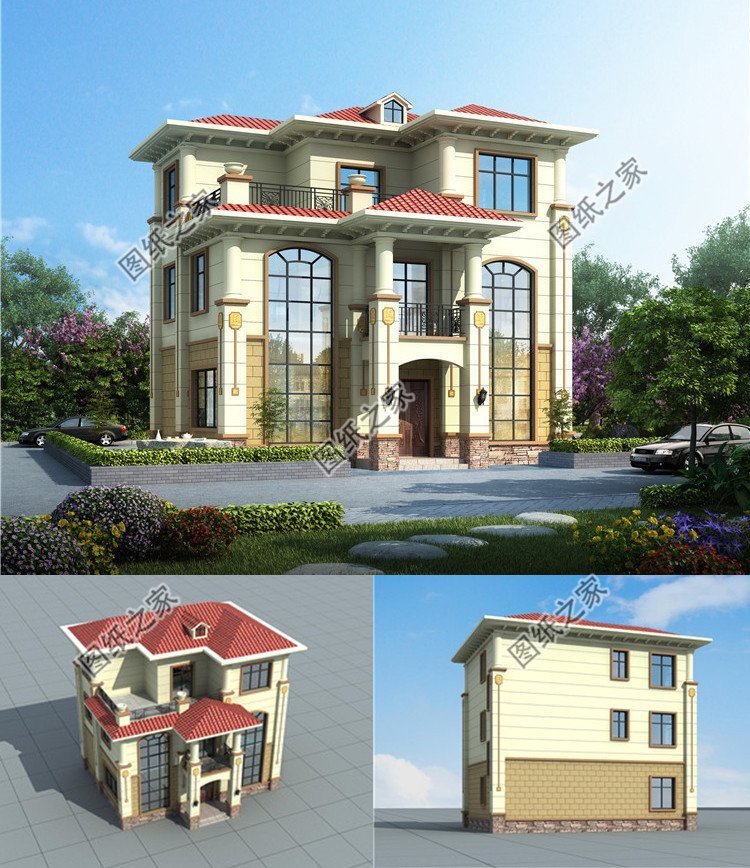 110平米左右的三層別墅，你家建了嗎？