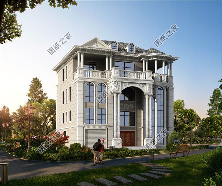 鄉(xiāng)村四層住宅設(shè)計平面圖，農(nóng)村建棟無問東西，用心享受鄉(xiāng)村生活