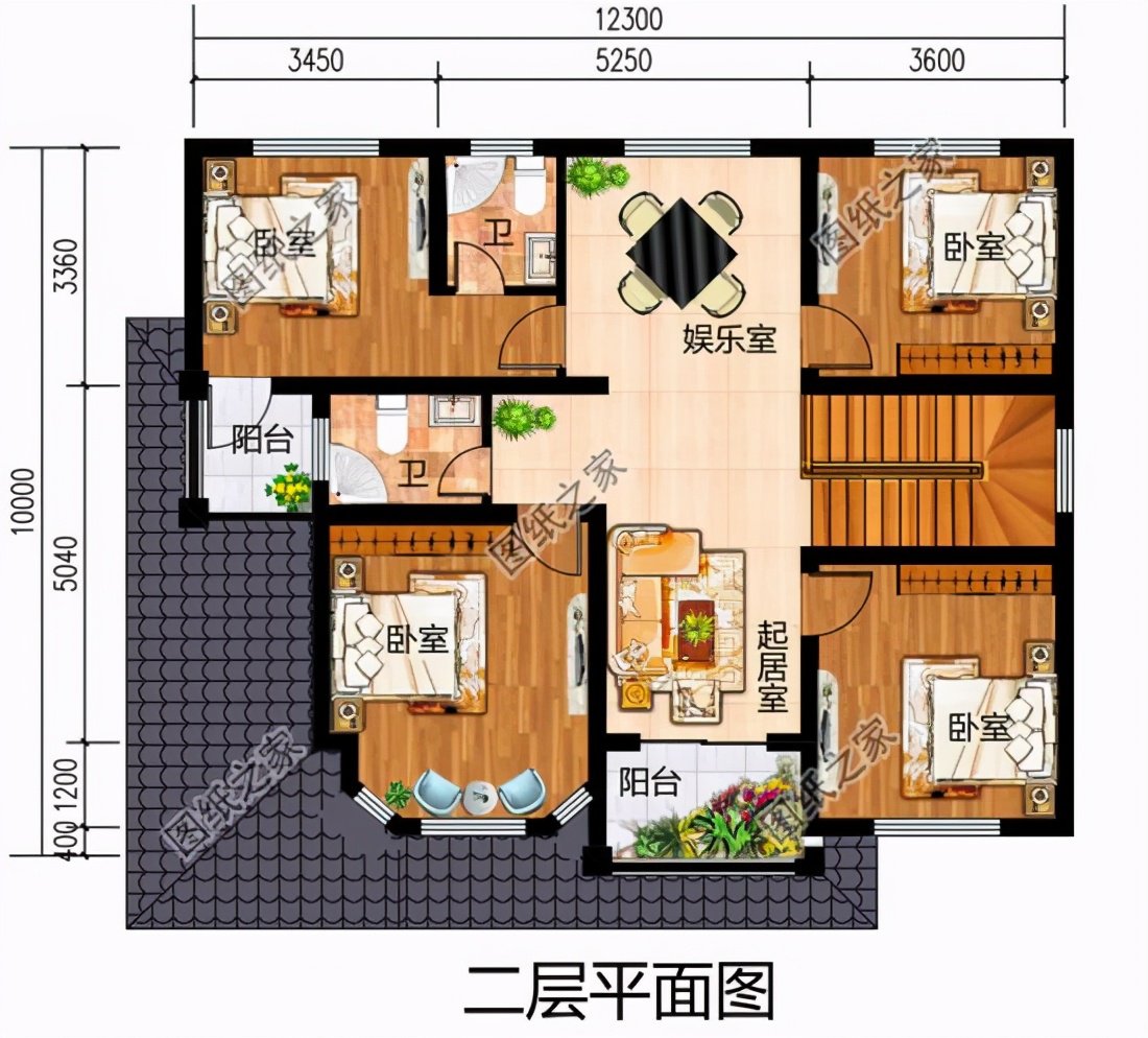 別墅房子效果圖，戶型端莊優(yōu)雅盡顯富貴，鄉(xiāng)親都稱羨慕不已